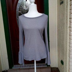 2 Hearts Grey Top Size L